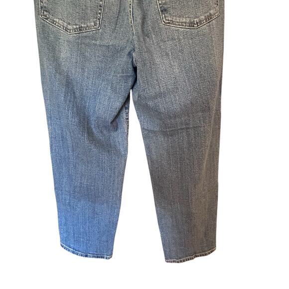 OLD NAVY O.G. Loose Women’s Straight Leg High Rise Blue Denim Jeans Size 12 - Picture 8 of 11